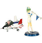 LDP01SP2 先進技術実証機 X-2 自衛官フィギュア付2山口美南 3等空尉 （音楽まつり女子演技服）