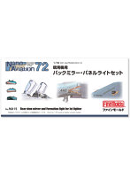 1/72 現用機用バックミラー・パネルライトセット