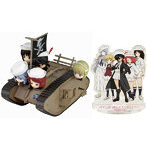PD88 ガールズ＆パンツァー最終章Mk.IV戦車 エンディングVer. サメさんチームアクリルフィギュア付