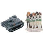 PD89 ガールズ＆パンツァーIV号D型 エンディングVer. アンコウチームアクリルフィギュア付
