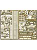 1/700 PE339 イギリス海軍 重巡洋艦カウンティ級（A社）用エッチングパーツ