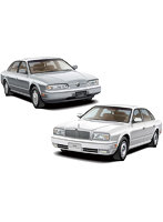 1/24 ニッサン G50プレジデントJS/インフィニティQ45 ’89 ザ・モデルカーNo.89