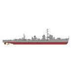 日本海軍 甲型駆逐艦 浜風‘天一号作戦 スーパーディテール’