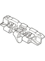 SK-74 VK4501（P） ポルシェティーガー試作型用履帯