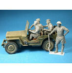 1/35 イギリス軍ジープクルー フィギュアセット