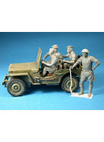 1/35 イギリス軍ジープクルー フィギュアセット