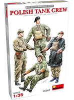 1/35 ポーランド戦車兵フィギュアセット4体入