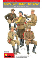 1/35 ソビエト軍ジープクルー5体入 武器・装備品付(特別版)