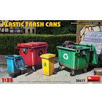 1/35 プラスチック製ゴミ箱セット4個入