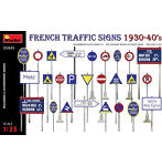 1/35 道路標識 （フランス1930-40年代）