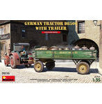 1/35 ドイツトラクターD8506トレーラー付き