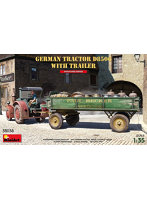 1/35 ドイツトラクターD8506トレーラー付き