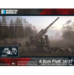 1/56 ドイツ軍 8.8cmFlaK 36/37AA/AT Gun w/Sd.Ah202 トレーラー＆クルー