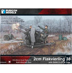 1/56 ドイツ軍 2cm Flakvierling 38w/Sd.Ah 51/52 トレーラー＆クルー