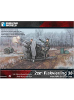 1/56 ドイツ軍 2cm Flakvierling 38w/Sd.Ah 51/52 トレーラー＆クルー