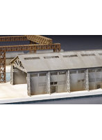 1/700 ペーパークラフトストラクチャー 工場（大）