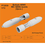 CMP72030 1/72 英・500ポンド爆弾Mk.IV・2個・WW2