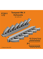 CMP72011 1/72 英・テンペストMk.V用排気管・エアフィクス