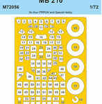 CMM72056 1/72 ブロッシュMB.210・マスクシールセット・スペシャルホビー