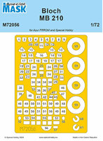 CMM72056 1/72 ブロッシュMB.210・マスクシールセット・スペシャルホビー