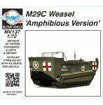 72CMM137 1/72 米・M29Cウィーゼル水陸両用装軌輸送車