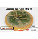 AJG72003 1/72 日・機動九〇式野砲