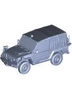陸上自衛隊 1/2tトラック（警務隊）