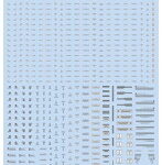 1/144 RB01 コーションデカール グレー＆オレンジ（1枚入）