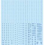 1/144 RB01 コーションデカール ワンカラーブルー（1枚入）