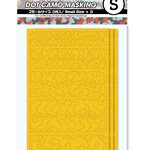 ドット迷彩用マスキングシールS（3枚入）