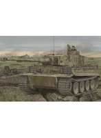 WW.II ドイツ軍 ティーガーI初期生産型 エース クニスペル ティーガー マジックトラック/アルミ砲身/3Dプリントマズルブレーキ付属 豪華仕様