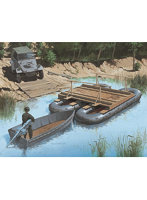 WW.II ドイツ軍 仮設橋セット