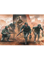 マスターボックス MB35177 1/35 独・歩兵5体大戦前期制服WW-II