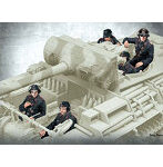 マスターボックス MB35201 1/35 独・戦車搭乗中・戦車兵5体・1944-45