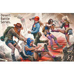 マスターボックス MB35202 1/35 ニューアマゾネス5体・戦利品は渡さない！・Desert Battleシリーズ-ファンタジー