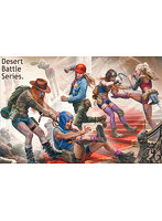 マスターボックス MB35202 1/35 ニューアマゾネス5体・戦利品は渡さない！・Desert Battleシリーズ-ファンタジー