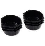 Mr.塗料カップ【ブラック】6個入り