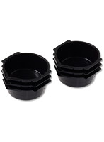 Mr.塗料カップ【ブラック】6個入り