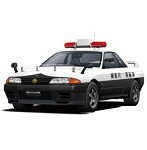 1/24 ニッサン BNR32 スカイラインGT-R パトロールカー ’91