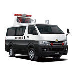 1/24 トヨタ TRH200V ハイエース 交通事故処理車/エリア検問車 ’07