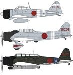 零戦 21型＆九九艦爆 11型＆九七式三号艦攻’真珠湾攻撃隊 パート2’