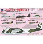 WWIIドイツ空軍機セット4【Bf109F-4戦闘機、Bf109G-6戦闘機×各4、He162戦闘機、Hs129B攻撃機、Me210戦闘機、Me410戦闘機、BV222飛行艇×各2機入り】