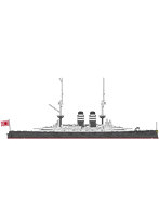 日本海軍 戦艦 三笠 ‘就役120周年記念’ w/東郷平八郎フィギュア