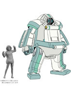 メカトロチャンク No.02 ‘グレイッシュミント’+サポートガール