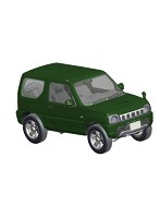 スズキ ジムニーJB23（ランドベンチャー/クールカーキパールメタリック）